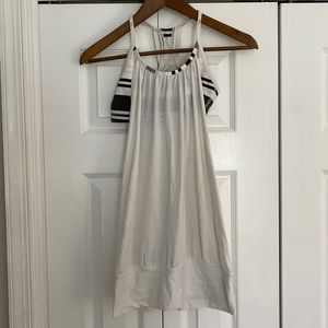 Lululemon White Tank w/ Built in Bra